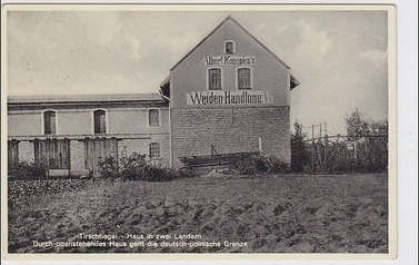 Dom na granicy w Trzcielu 1936 